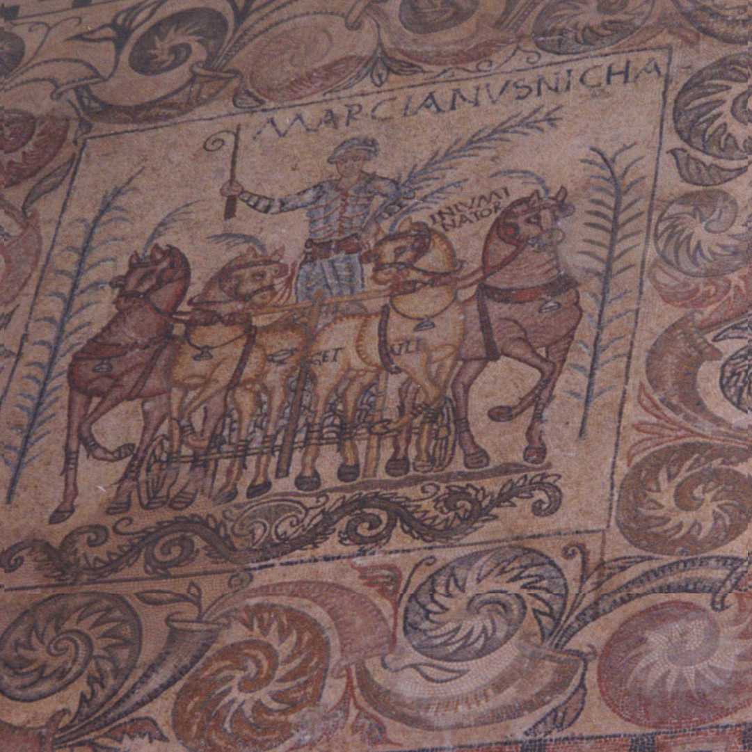 chariot mosaic